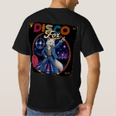 ディスコフォックス Tシャツ (裏面)