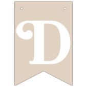 ディスコブライドヴィーベシルバーレトロブライダルシャワー バンティングフラッグ (第1の旗)