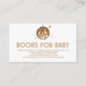 ディスコベビーディスコベビー用ベビーシャワーブック エンクロージャーカード (正面)