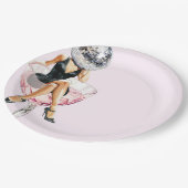 ディスコペーパーパーティプレート ペーパープレート (アングル)