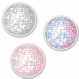 ディスコボールのステッカーセット シール