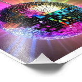 ディスコボールのデジタル写真プリント フォトプリント            (角)