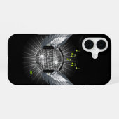 ディスコボールウィング iPhone 16ケース (裏面横)