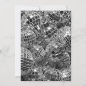 ディスコボールオーナメント写真2026年カレンダー新年 シーズンカード (裏面)