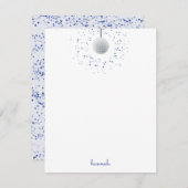 ディスコボールダンス ノートカード (正面/裏面)