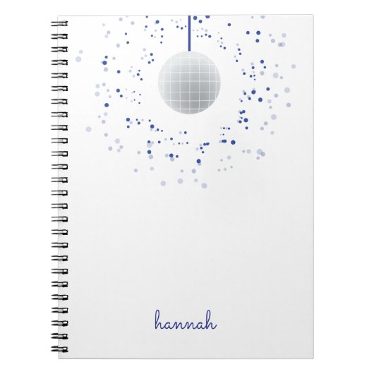 ディスコボールダンス ノートブック (正面)