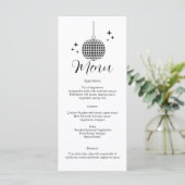 ディスコボールディナーメニュー メニュー (スタンド正面)