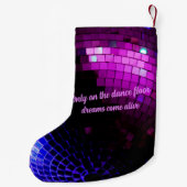 ディスコボールドリームクリスマスストッキング スモールクリスマスストッキング (裏面)