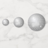 ディスコボールパーソナライズされた紙吹雪Groovy Purple コンフェッティ (正面)