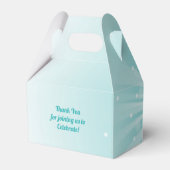 ディスコボールベビーシャワーグルービーブルーボーイ フェイバーボックス (裏面サイド)