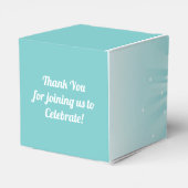 ディスコボールベビーシャワーグルービーブルーボーイ フェイバーボックス (裏面サイド)