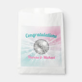 ディスコボールベビーシャワーグルービー フェイバーバッグ (正面)