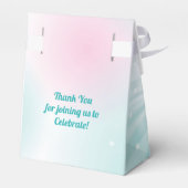 ディスコボールベビーシャワーグルービー フェイバーボックス (裏面サイド)