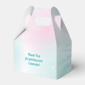 ディスコボールベビーシャワーグルービー フェイバーボックス (裏面サイド)