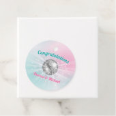 ディスコボールベビーシャワー フェイバータグ (インサイチュ)