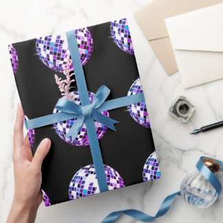 ディスコボールラッピング紙 ラッピングペーパー