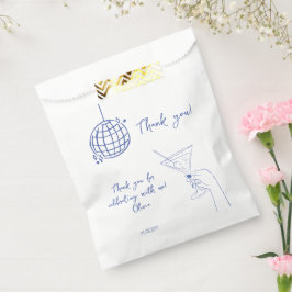 ディスコボールレトロバースデーカクテルありがとうございました フェイバーバッグ