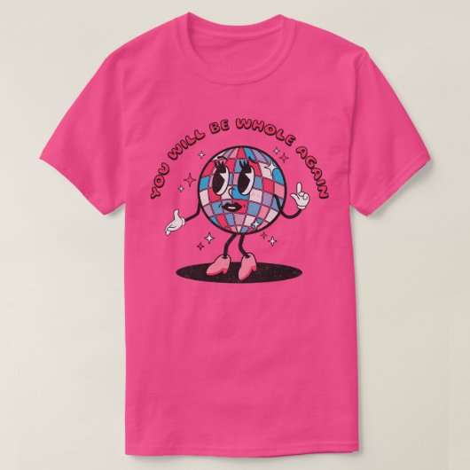ディスコボール再び全体になる1 Tシャツ (デザイン正面)