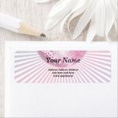 ディスコボール差出人住所シール ラベル (インサイチュ)