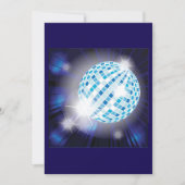 ディスコボール招待状 招待状 (正面)