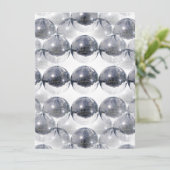 ディスコボール招待状 招待状 (スタンド正面)