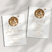 ディスコボール最後のディスコバチェロレッテ週末パーティー 招待状