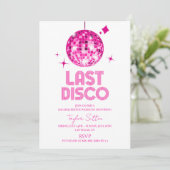 ディスコボール最後のディスコバチェロレッテ週末パーティー 招待状 (スタンド正面)