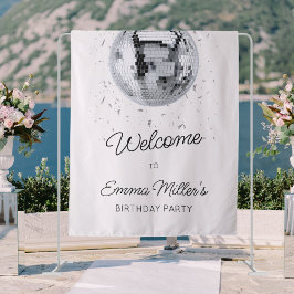 ディスコボール誕生日 タペストリー