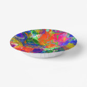 ディスコボール電気流体芸術 ペーパーボウル (傾斜あり)