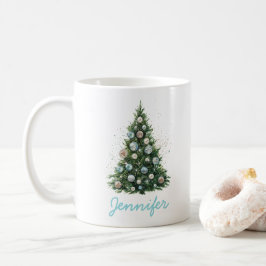 ディスコボール オーナメント クリスマスツリー カスタム ホリデー コーヒーマグカップ