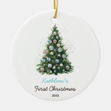 ディスコボール クリスマスツリー 赤ちゃんの初めてのクリスマス