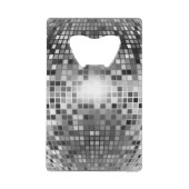 ディスコボール クレジットカード栓抜き (正面)