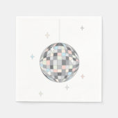 ディスコボール –  スタンダードカクテルナプキン (正面)