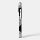 ディスコボール フォンケース - レトロな輝きとパーティーの雰囲気 Case-Mate iPhoneケース (裏面 / 左)