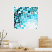 ディスコボール ポスター (キッチン)