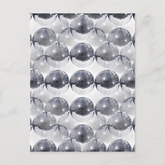 ディスコボール ポストカード (正面)