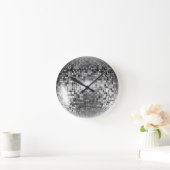 ディスコボール ラウンド壁時計 (ホーム)