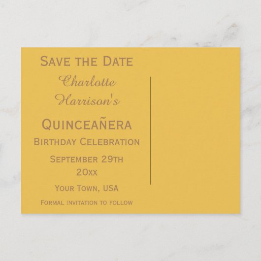 ディスコボール&ローラースケート15日記保存 案内ポストカード (裏面)