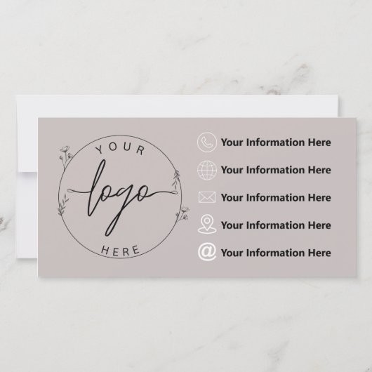 ディスコボール | 花 | ギフト券 (裏面)