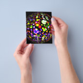 ディスコボール–381907 BOHEK音楽カラフルパーティーCIRC チラシ (手)