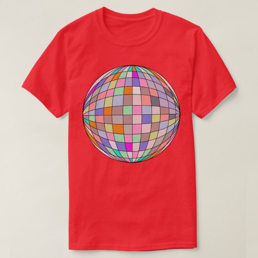 ディスコボール Tシャツ (デザイン正面)