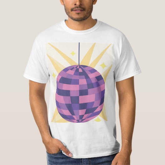 ディスコボール Tシャツ (正面)