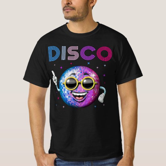 ディスコボール Tシャツ (正面)