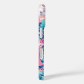 ディスコボールiPhoneケースピンクブルーY2K Case-Mate iPhoneケース (裏面 / 右)