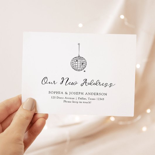 ディスコミニマルボール | 動きのお知らせ ポストカード