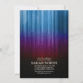 ディスコライトスウィート16レインボーID777 招待状 (裏面)