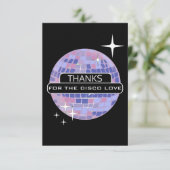 ディスコラブパステルボールバースデーありがとう！ サンキューカード (スタンド正面)