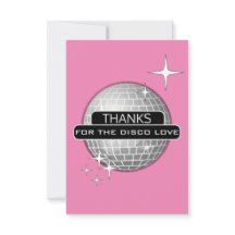 ディスコラブボールレトロバースデーに感謝