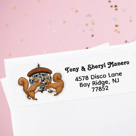 ディスコリスパーティー差出人住所 ラベル