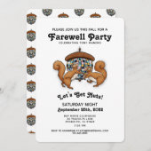 ディスコリス別れのパーティー 招待状 (正面/裏面)